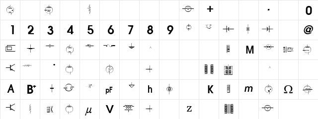 Kashmiri Smile Regular  glyph index