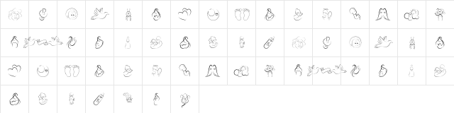DCOXY stamp Regular  glyph index
