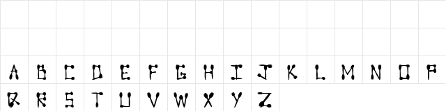 Sporktype Regular  glyph index