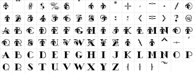 AC3-DiamondRing Regular  glyph index