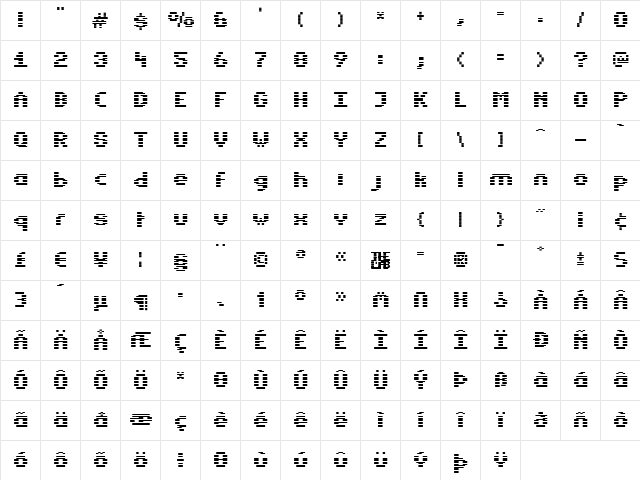 Estrogen Roman  glyph index