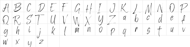 Zolanti Regular  glyph index