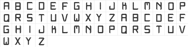 westranga st Regular  glyph index