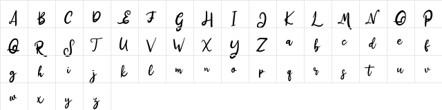 Distrik FREE Regular  glyph index