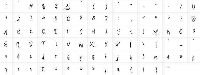Six Only Regular  glyph index