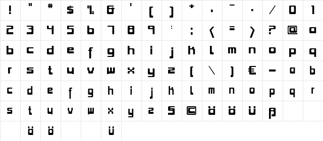 Zoltan Kiss  glyph index