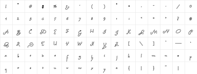 Sahara-Normal Hollow Regular  glyph index