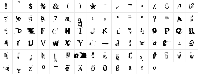 HotPlate LT Std 2 Regular  glyph index