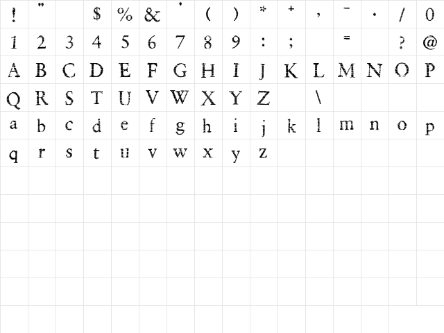 2Peas Red Dog 2Peas Red Dog  glyph index