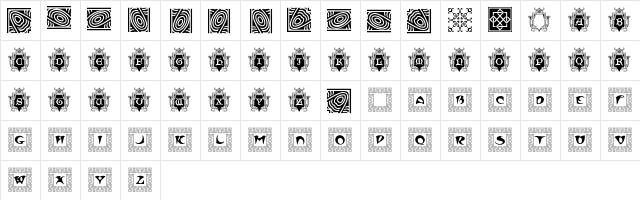 Kudos Kaps Four NF Regular  glyph index