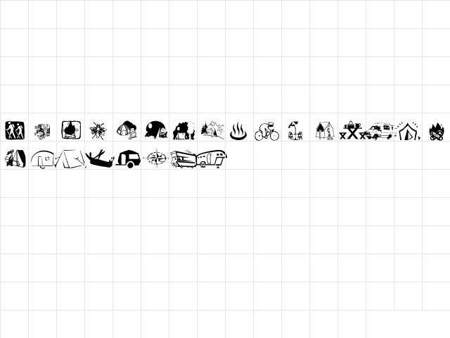 NewWGL4Font Regular  glyph index