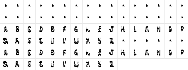 rathole. normal  glyph index