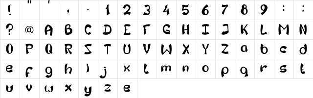 Kengo Kengo  glyph index