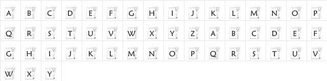 pf_bgoat1 Regular  glyph index