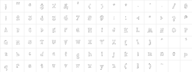 LD Atlas Regular  glyph index