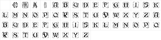 Konanur Kaps Regular  glyph index