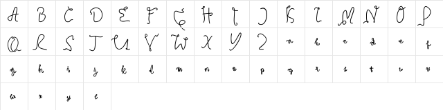 Credibility Regular  glyph index