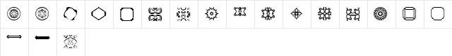 BR Nouveau Ramblings 2 BR Nouveau Ramblings 2  glyph index