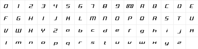 Decoder Thin  glyph index