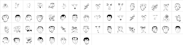 Karlas704 Regular  glyph index