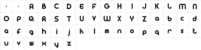 Gatha Sans Regular  glyph index