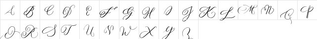 MONOGRAM R Regular  glyph index