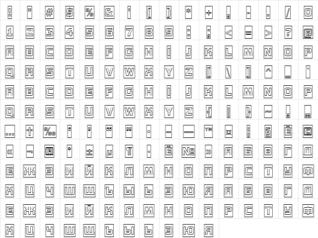 a_ConceptoTtlCmOtlNr Regular  glyph index