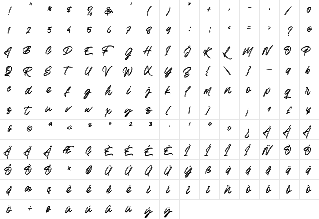 Greatest Richmond Alternate Two Regular  glyph index