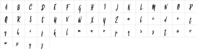 Firyana Beauty Firyana Beauty  glyph index