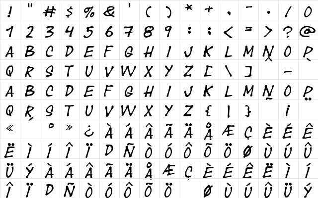 Year supply of fairy cakes Regular  glyph index