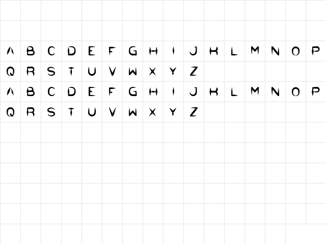 the dark knight Regular  glyph index