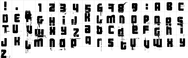 3 theHard way RMX fenotype  glyph index