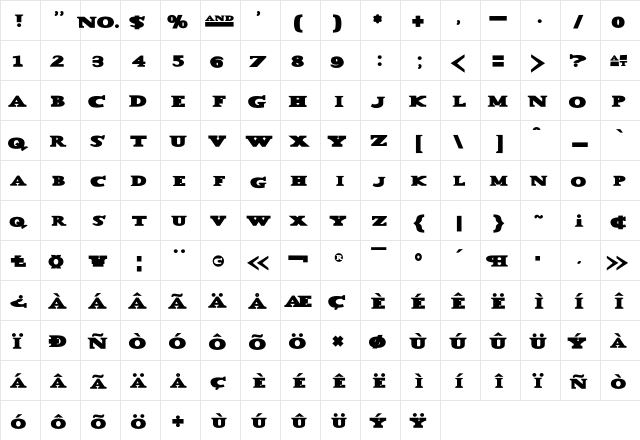 Dead MuleCanyon  glyph index