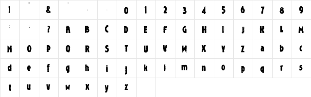 2Peas Samantha 2Peas Samantha  glyph index