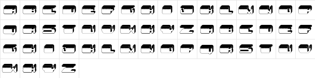 Unmute Regular  glyph index