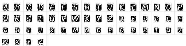 Chloe Confetti Regular  glyph index