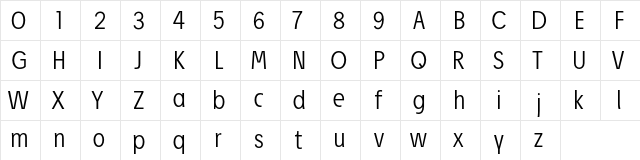 Josef Pro Light  glyph index