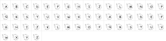 pf_oliphant1 Regular  glyph index