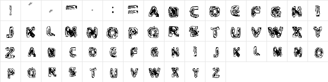 Critical Mass Regular  glyph index