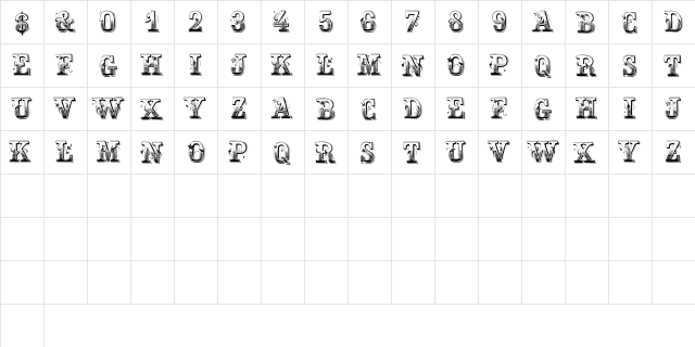 FestivaCapsSSK Regular  glyph index
