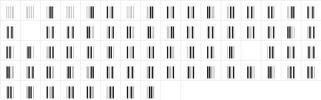 C39P12DhTt Normal  glyph index
