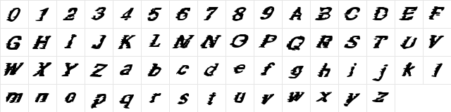 Speed of Oatmeal Speed of Oatmeal  glyph index