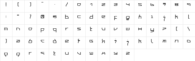 03.20 1  glyph index