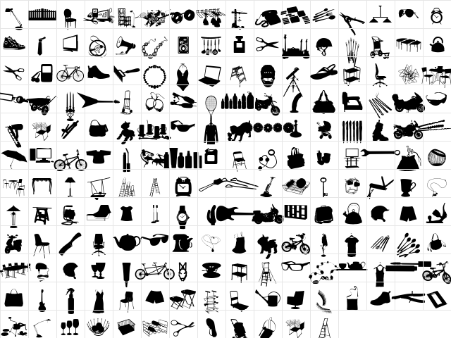 WC Sold Out C Bta Regular  glyph index