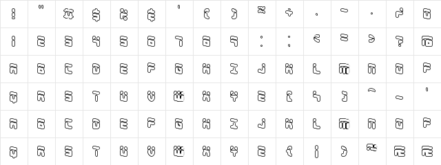 Foreshadow OL BRK Normal  glyph index