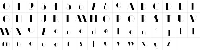 noodles - www.noodlepark.it Regular  glyph index