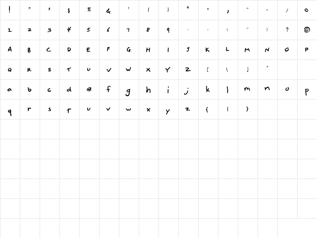 AL Simplicity Regular  glyph index