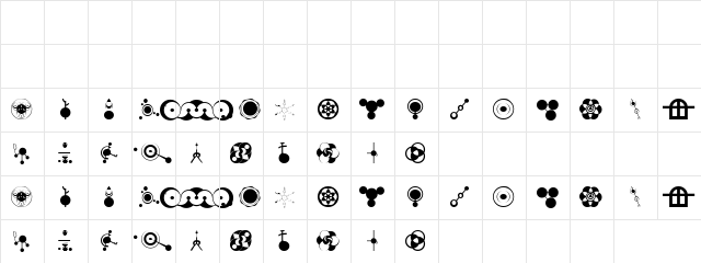 Bats Collations Regular  glyph index