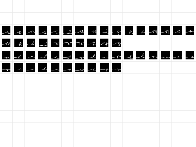 2Peas Scrapper's Block Regular  glyph index