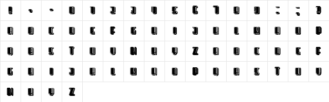 Releases Filled Regular  glyph index